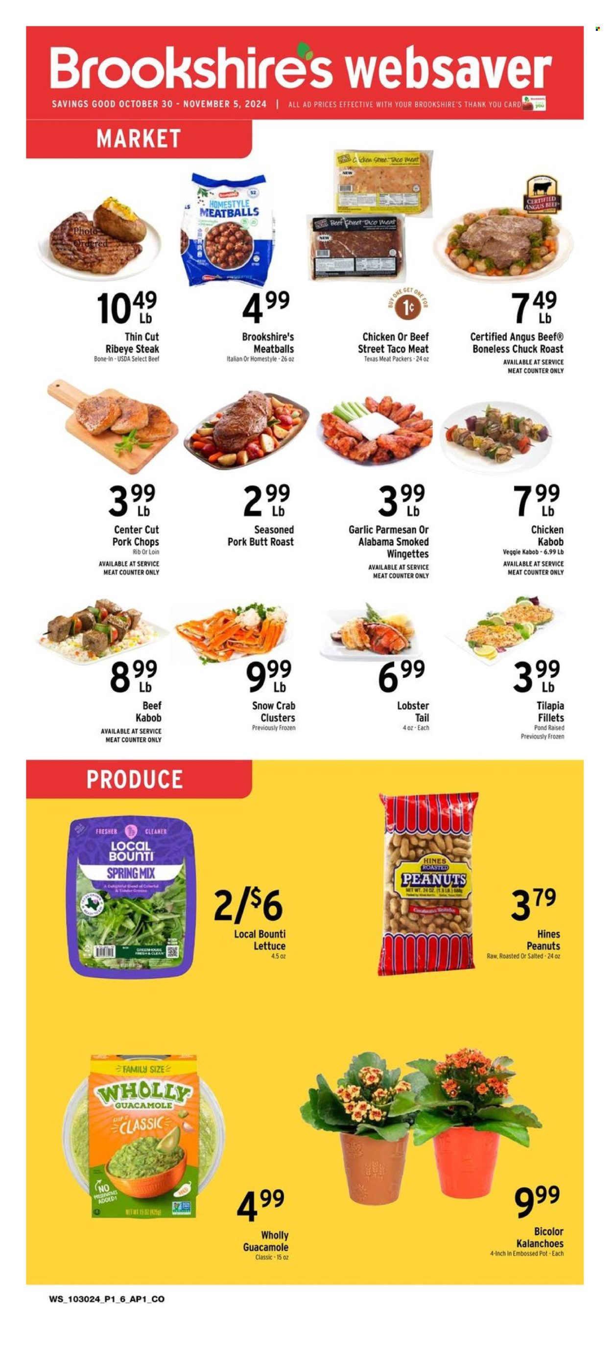 Brookshire's Websaver Ad - Page 1
