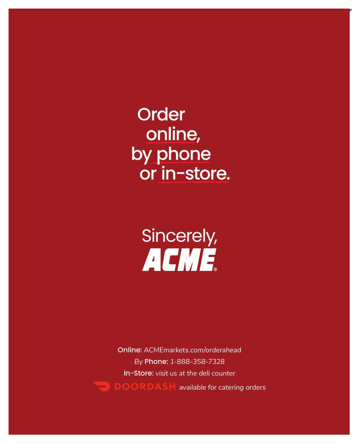 ACME Markets Entertaining Guide - Page 2