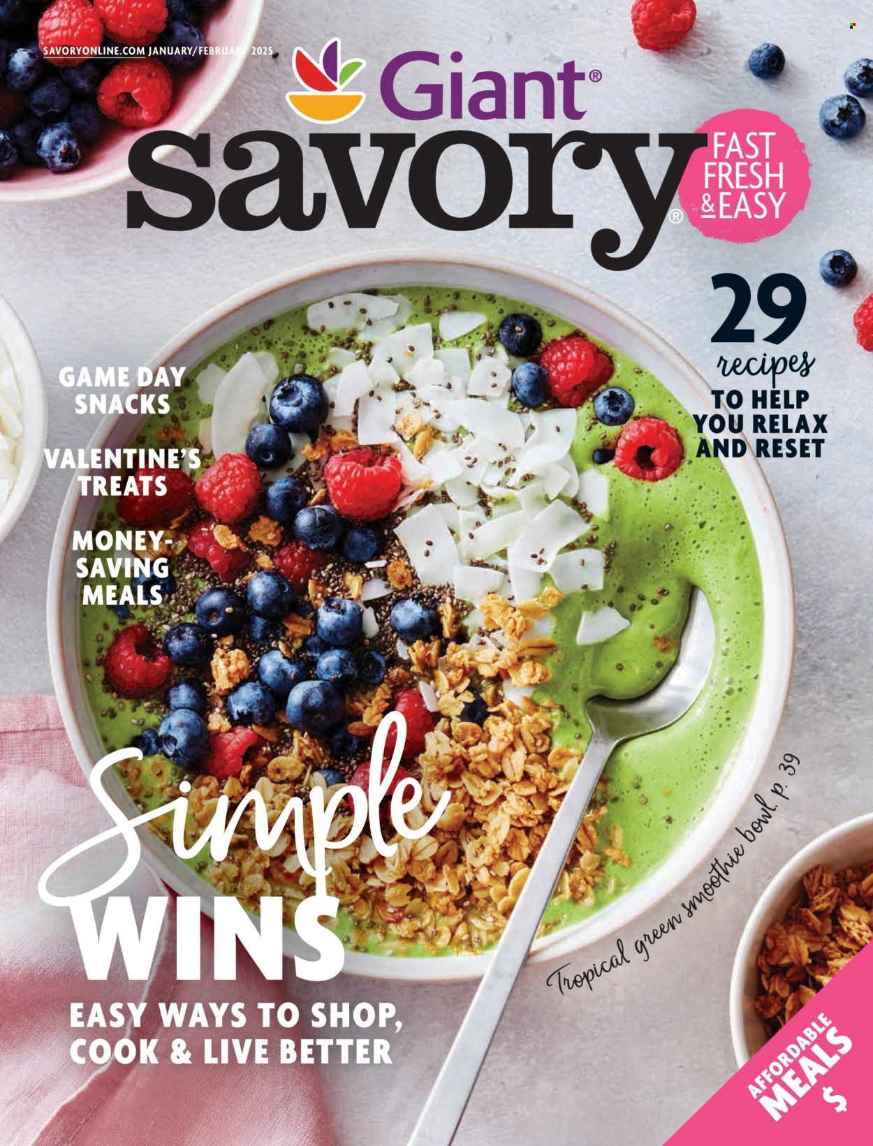Giant Savory Magazine - January/February 2025 - Page 1