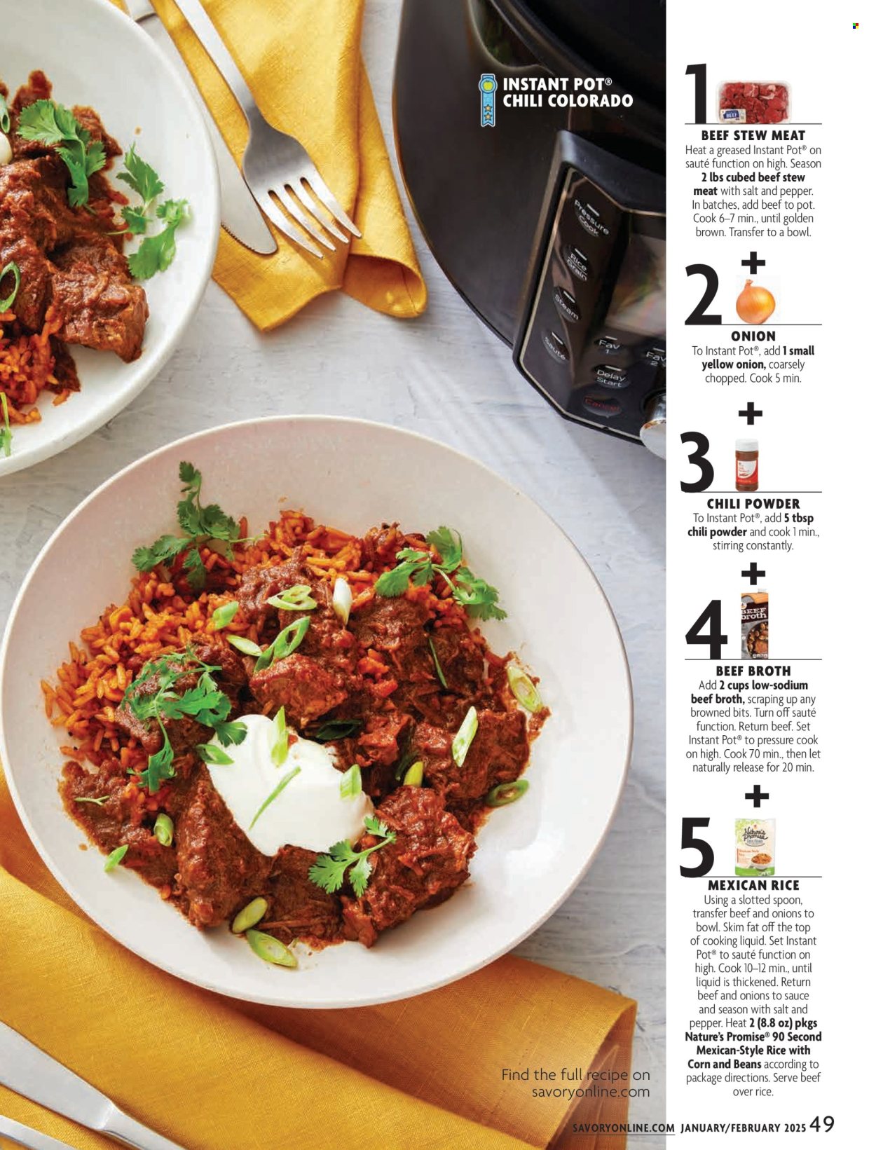 Giant Savory Magazine - January/February 2025 - Page 49