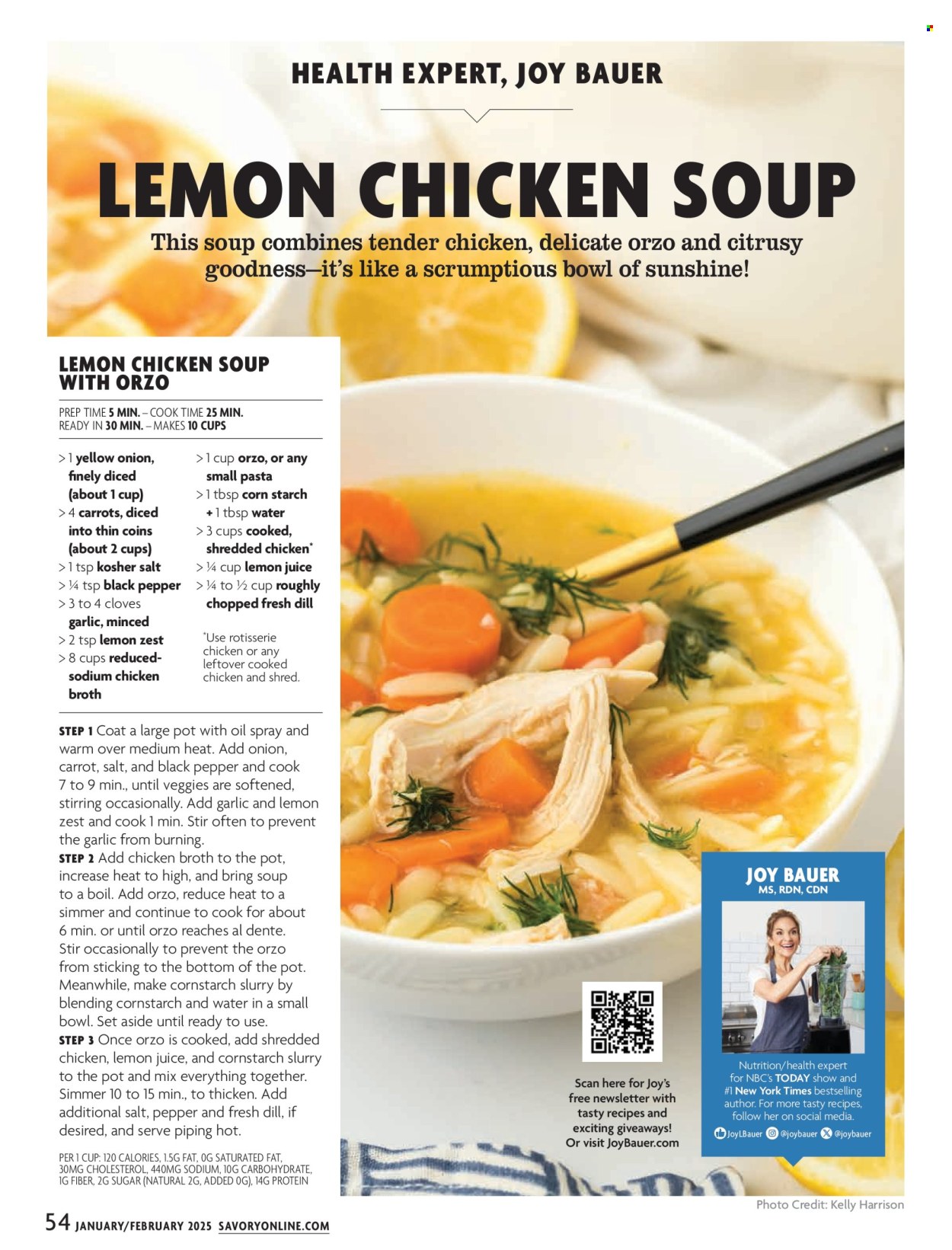 Giant Savory Magazine - January/February 2025 - Page 54