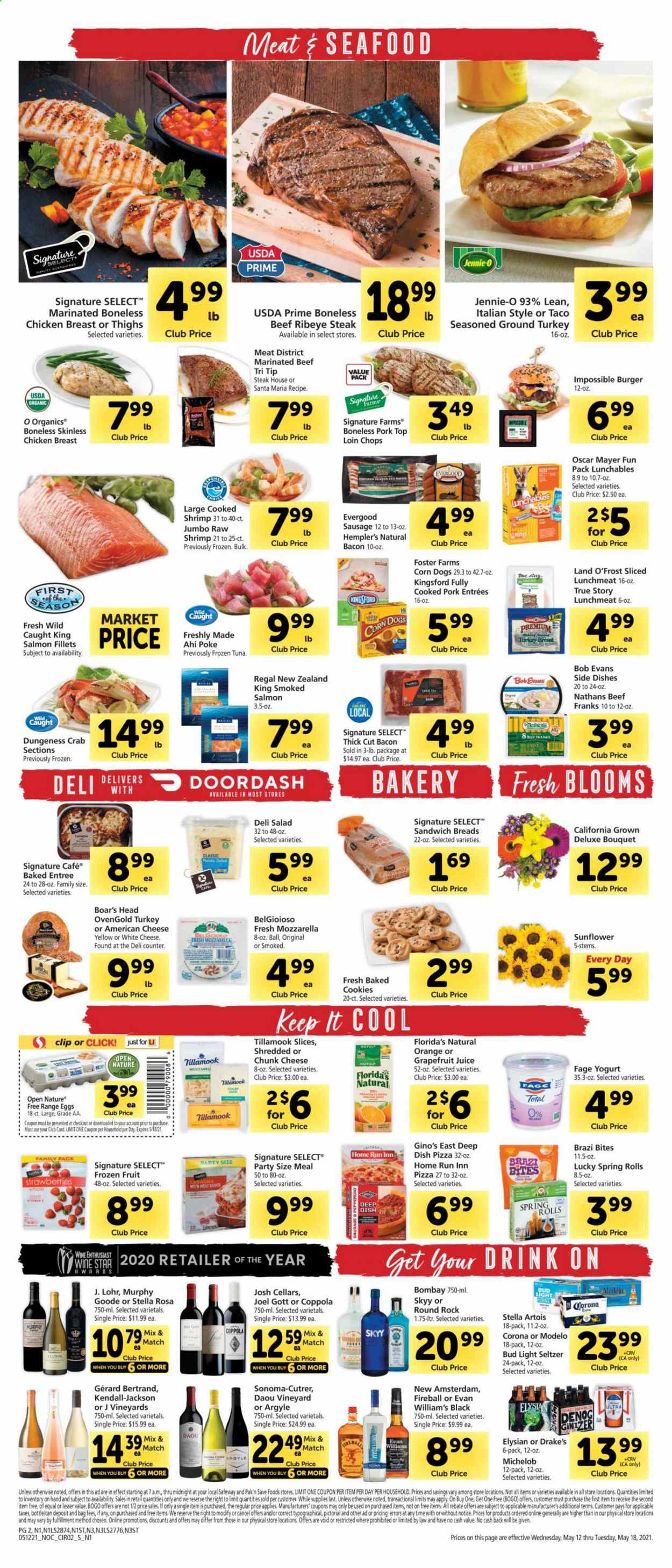 Safeway Ad from may 12 to 18 2021 - Page 2