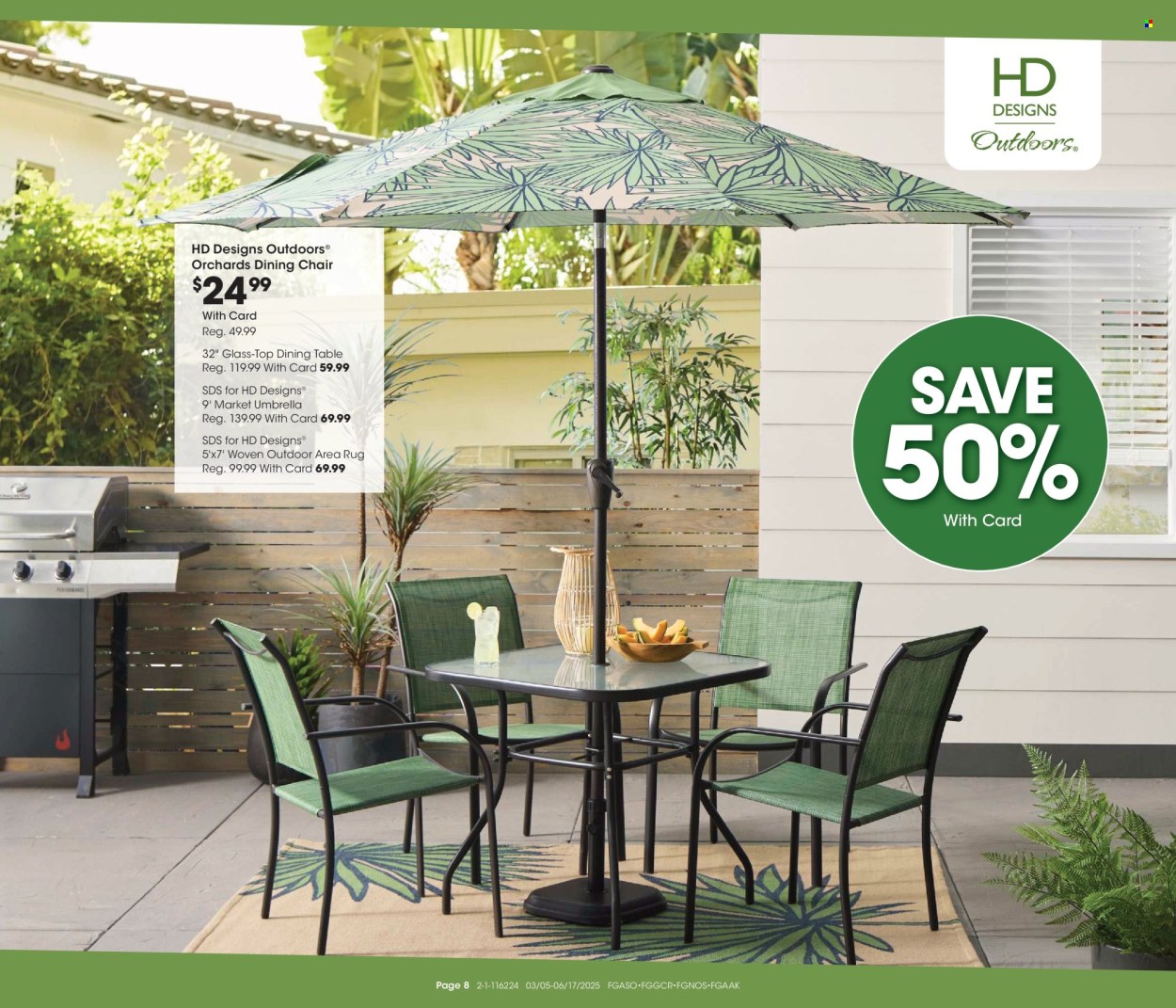 Fred Meyer Outdoor Living 2025 Patio Furniture Sale - Page 8