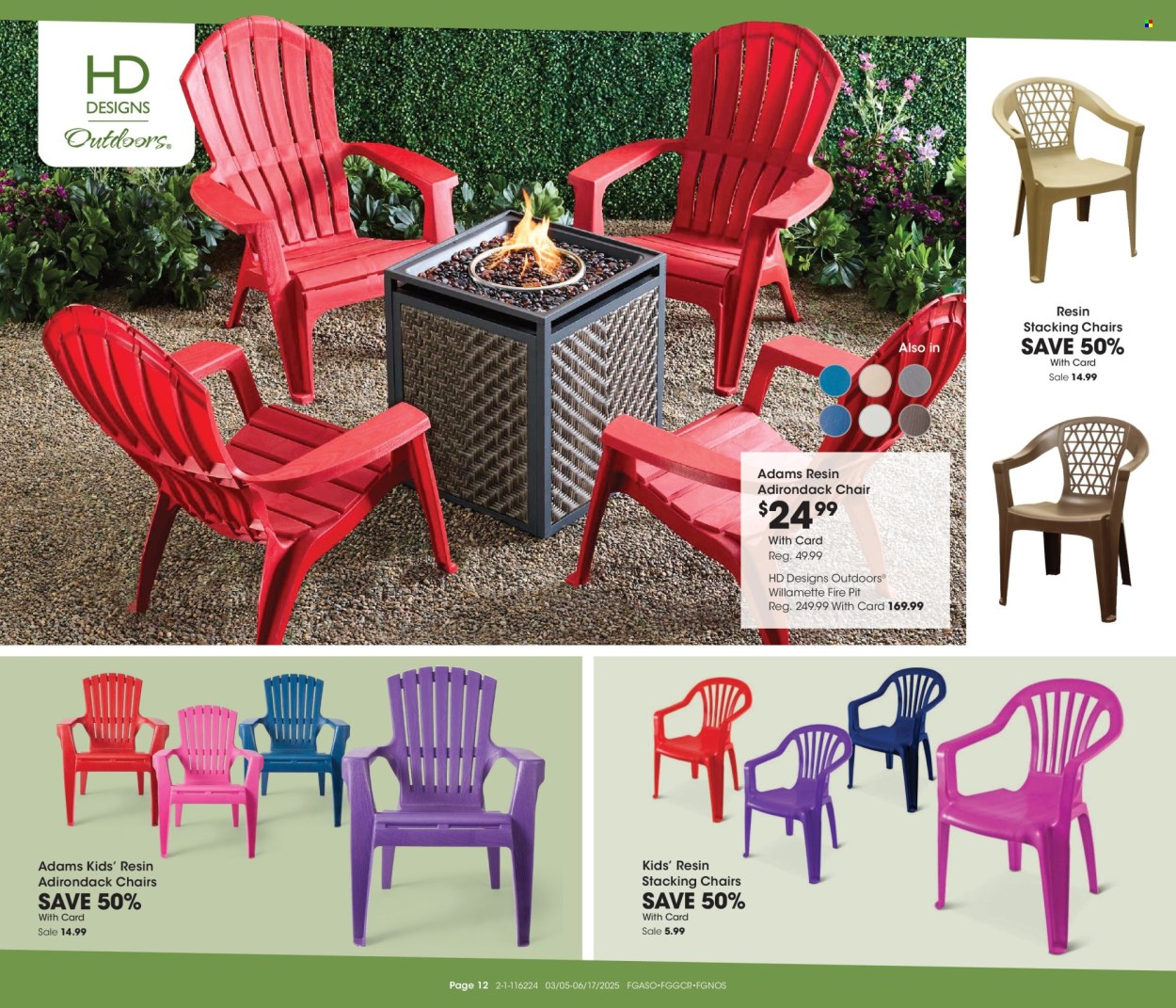 Fred Meyer Outdoor Living 2025 Patio Furniture Sale - Page 12