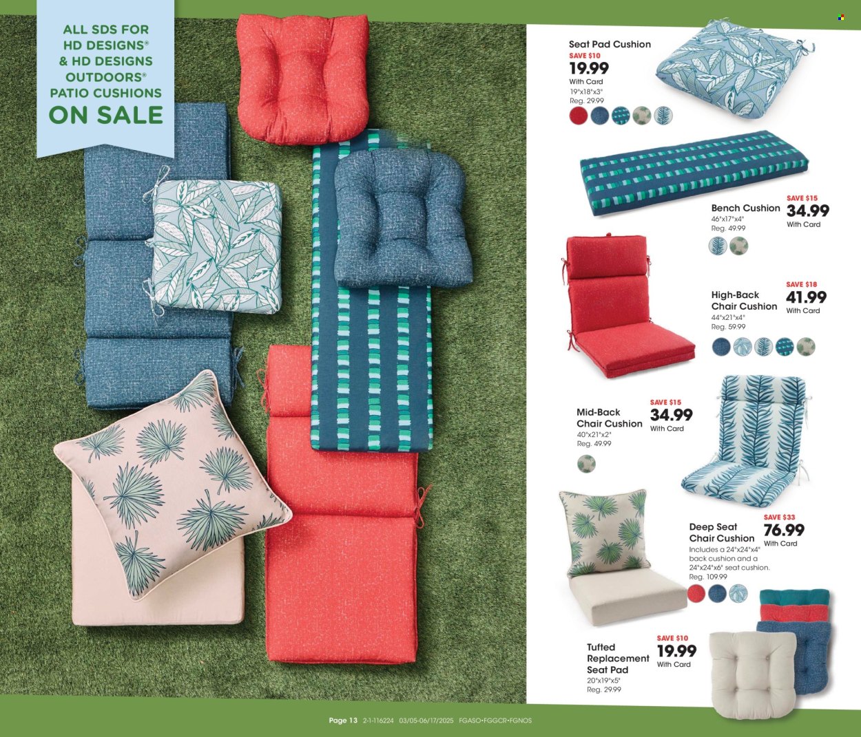 Fred Meyer Outdoor Living 2025 Patio Furniture Sale - Page 13