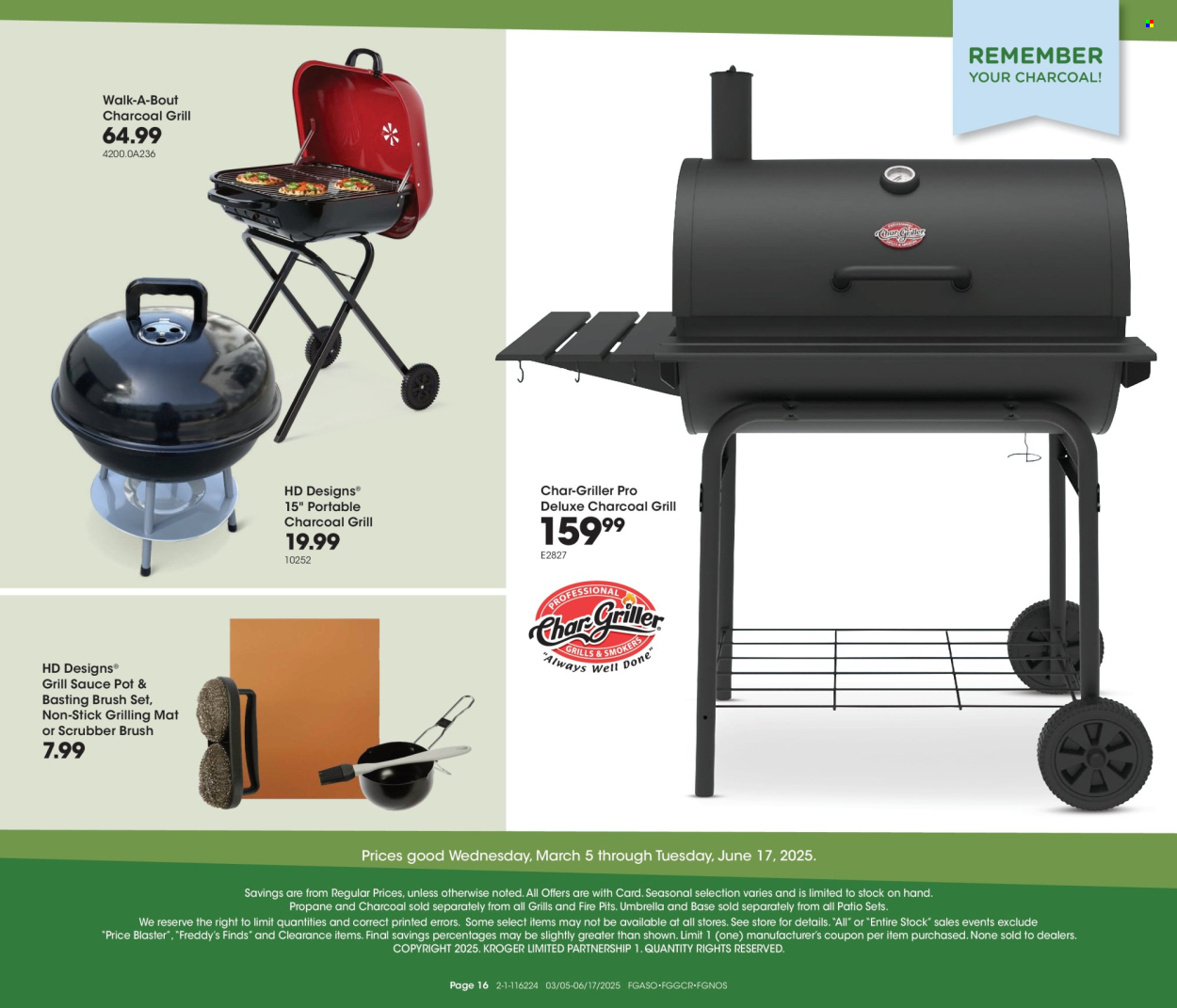 Fred Meyer Outdoor Living 2025 Patio Furniture Sale - Page 16
