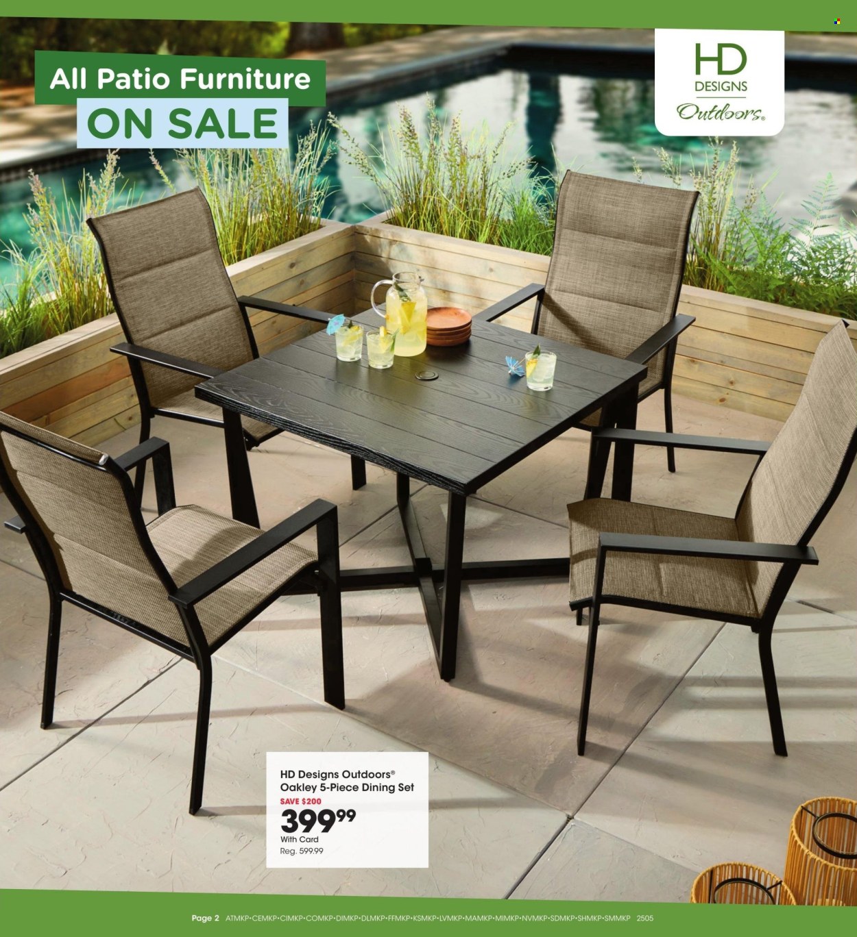 Kroger 2025 Outdoor Living - Patio Furniture Sale - Page 2