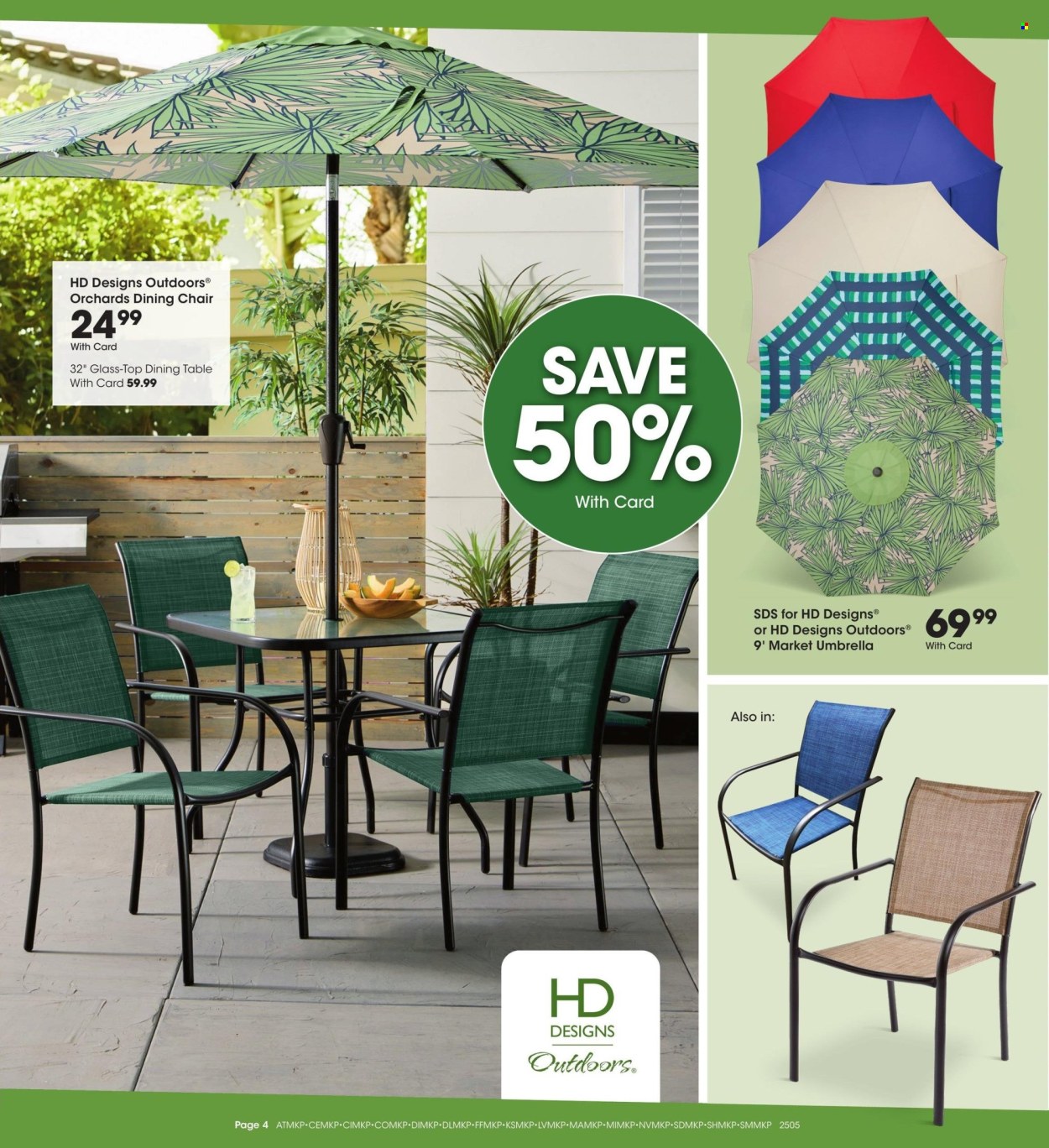 Kroger 2025 Outdoor Living - Patio Furniture Sale - Page 4