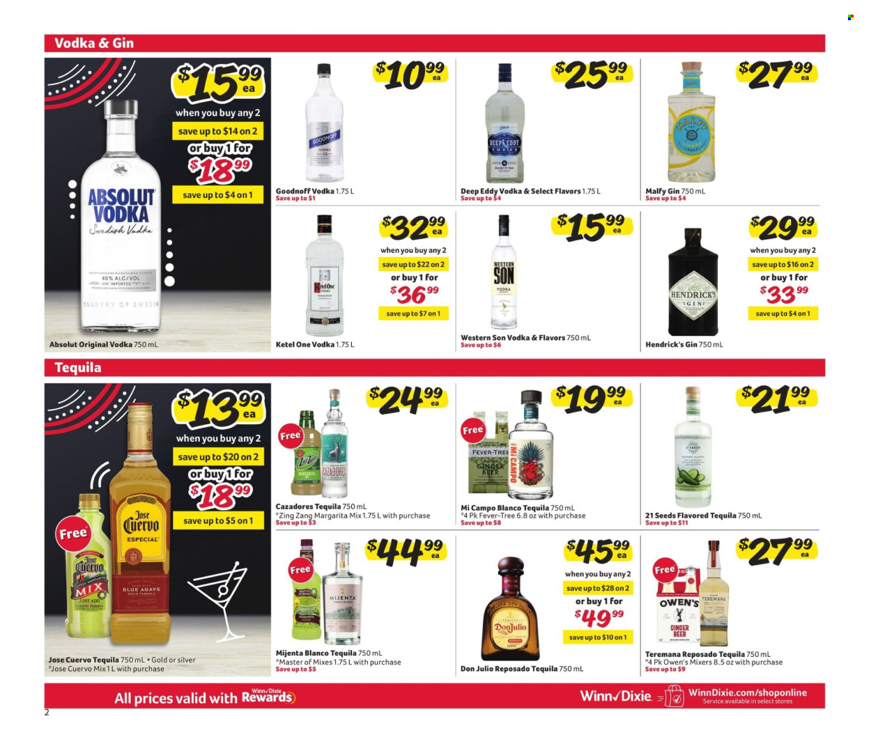 Winn-Dixie Liquor Ad - Page 2