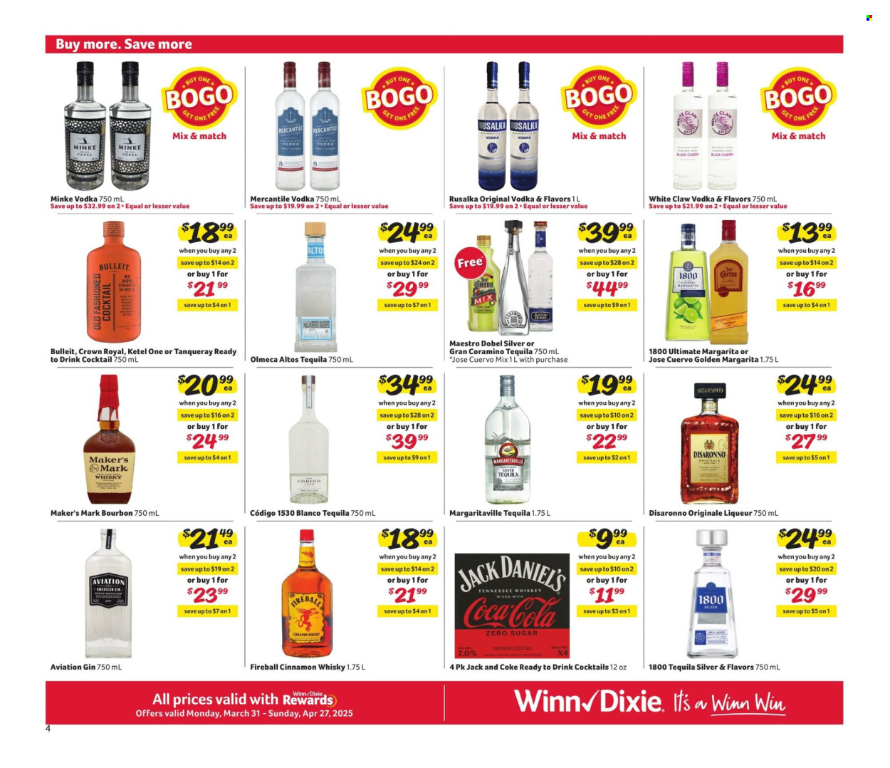 Winn-Dixie Liquor Ad - Page 4