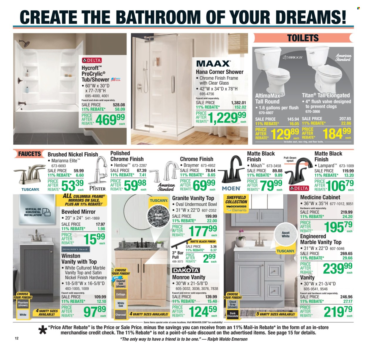Menards Ad - Page 20