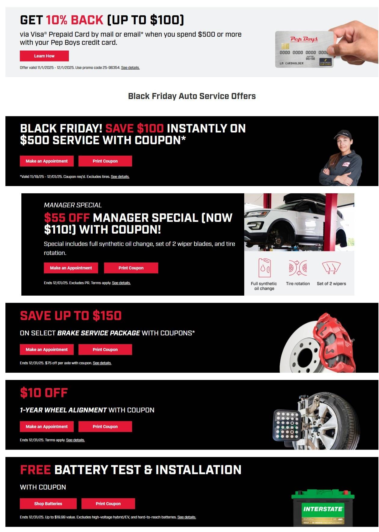 Pep Boys Black Friday Sales - Page 3