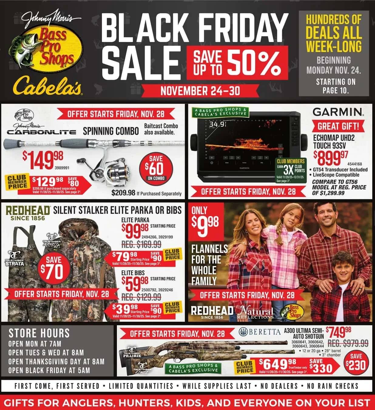Bass Pro Shops + Cabela's Black Friday Sale - Page 1