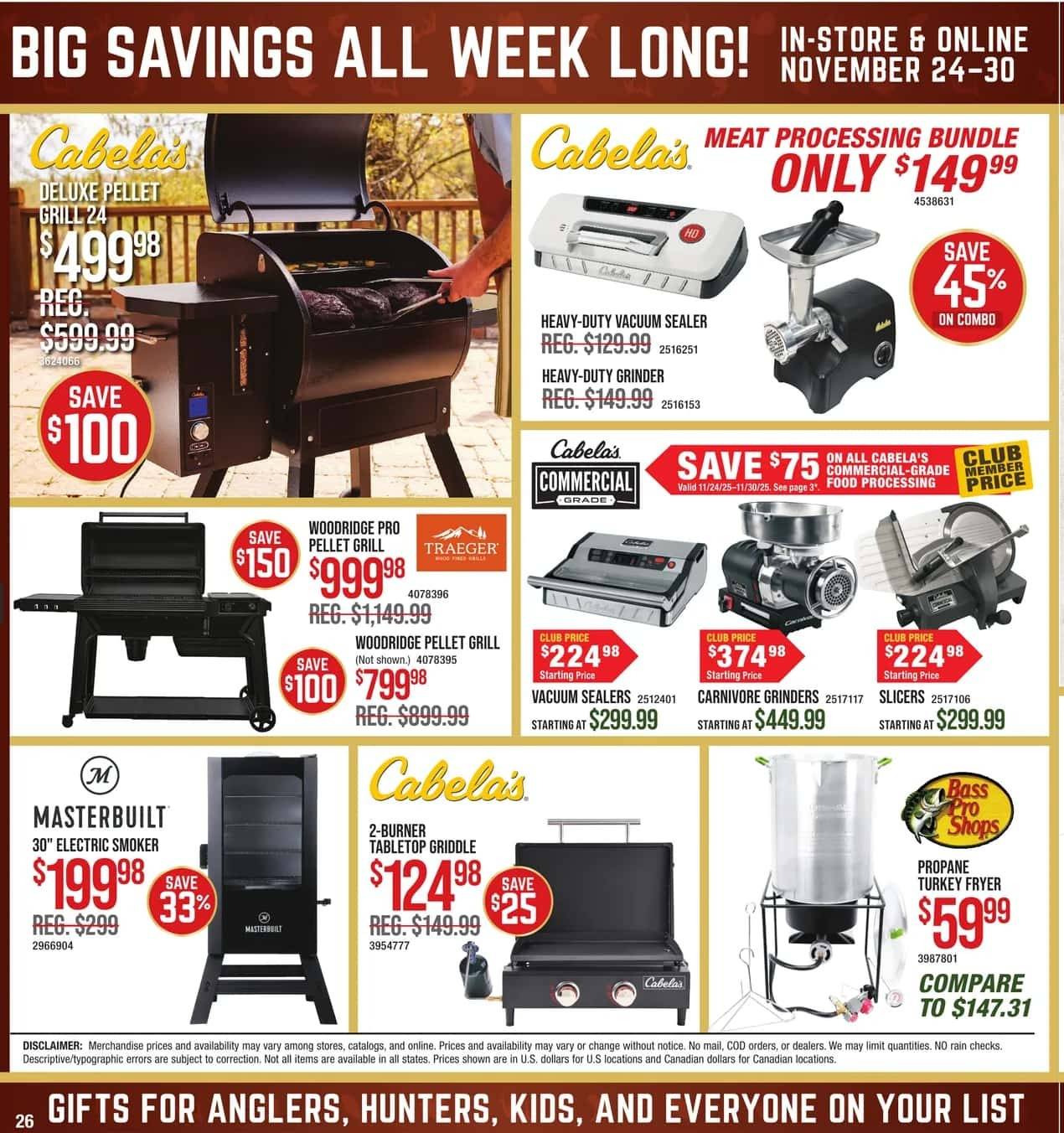 Bass Pro Shops + Cabela's Black Friday Sale - Page 26