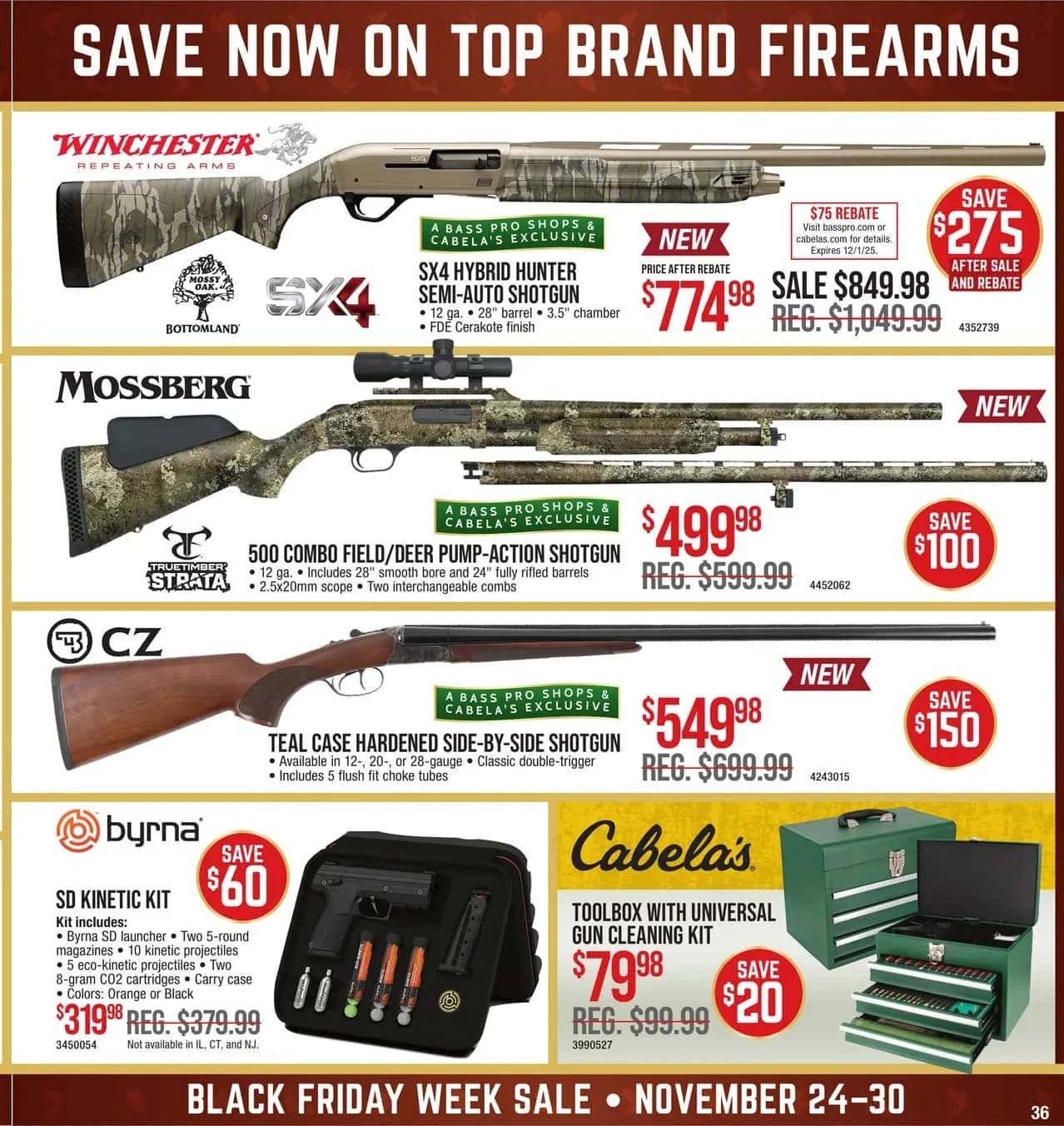 Bass Pro Shops + Cabela's Black Friday Sale - Page 35