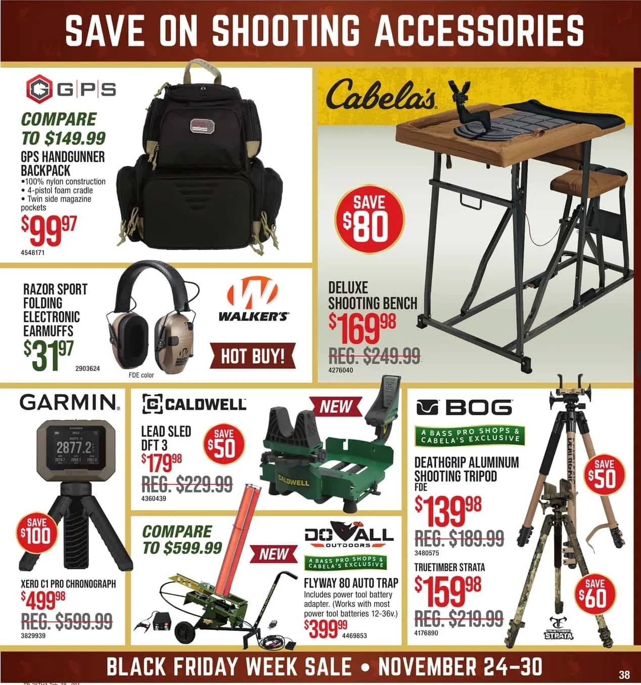 Bass Pro Shops + Cabela's Black Friday Sale - Page 37