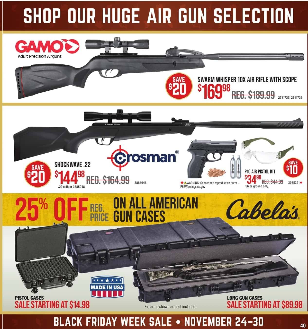 Bass Pro Shops + Cabela's Black Friday Sale - Page 39