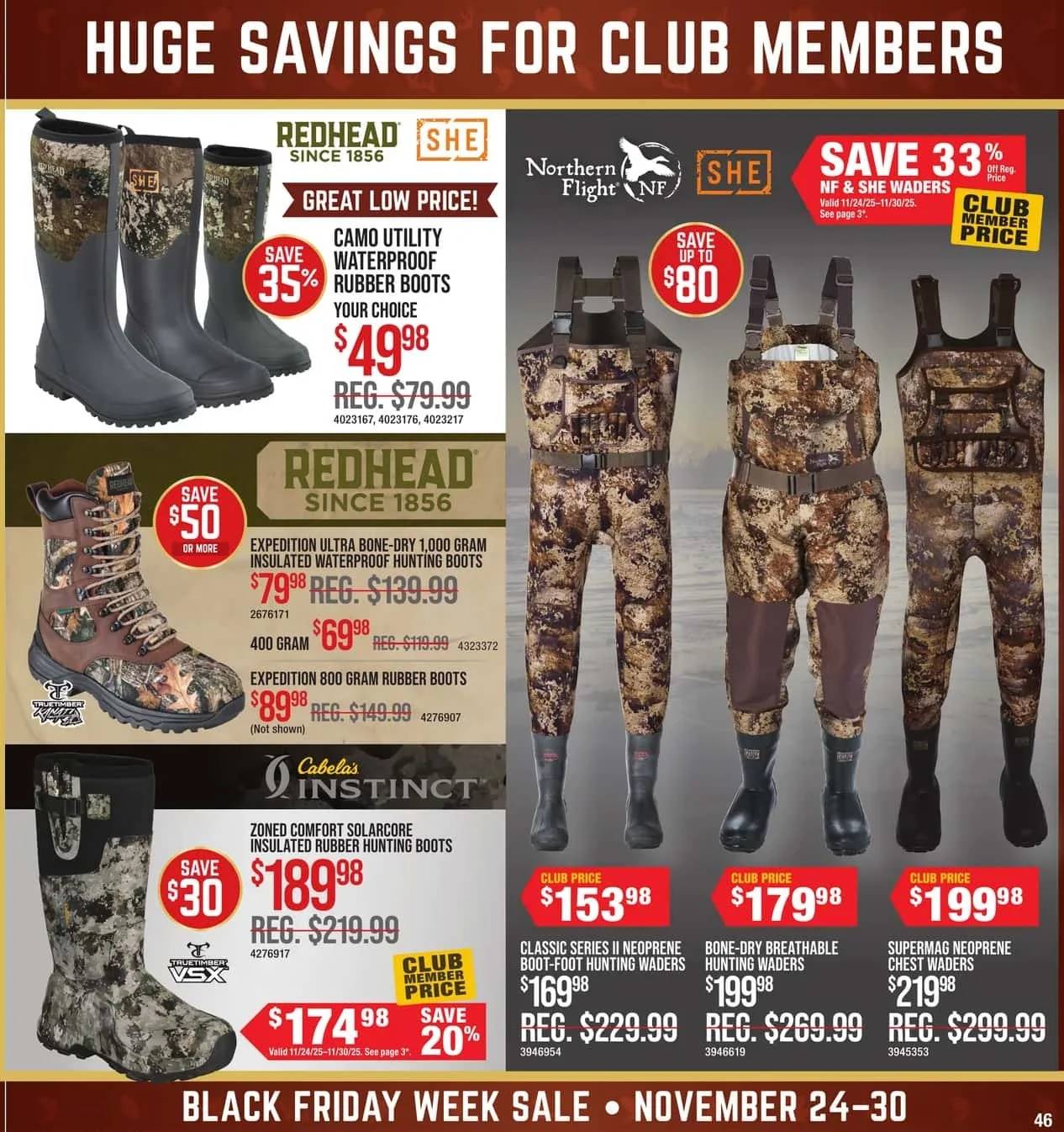 Bass Pro Shops + Cabela's Black Friday Sale - Page 45