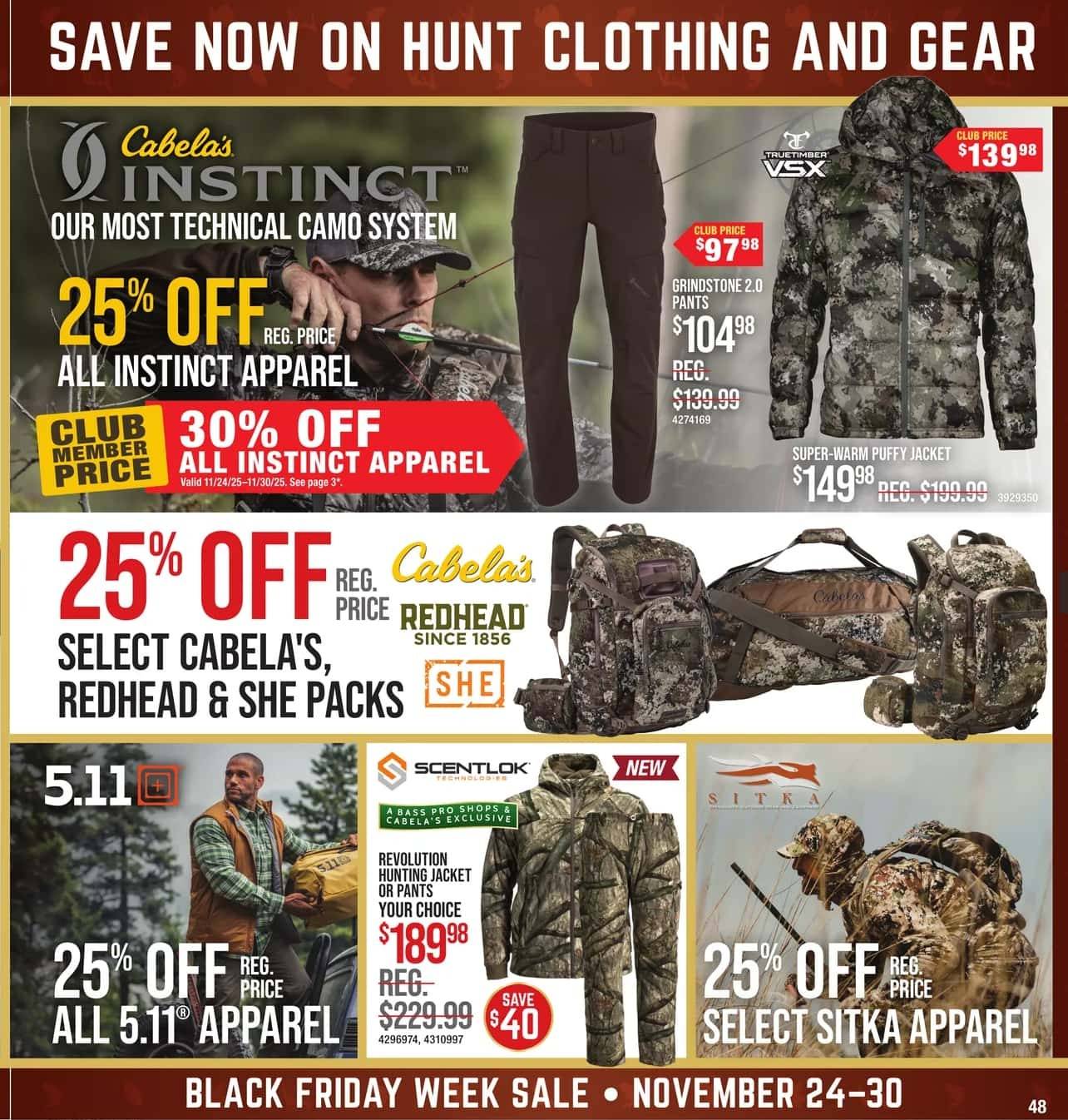 Bass Pro Shops + Cabela's Black Friday Sale - Page 47