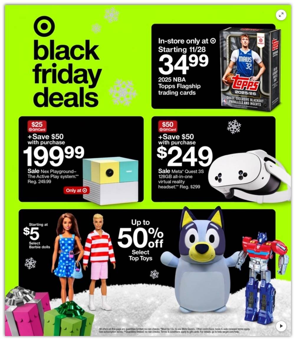 Target Black Friday Deals - Page 1