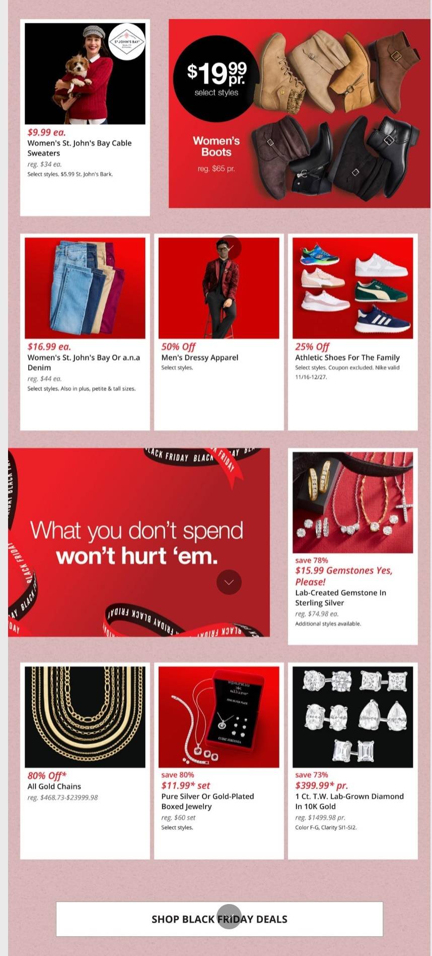 JCPenney Black Friday Top Deals - Page 2
