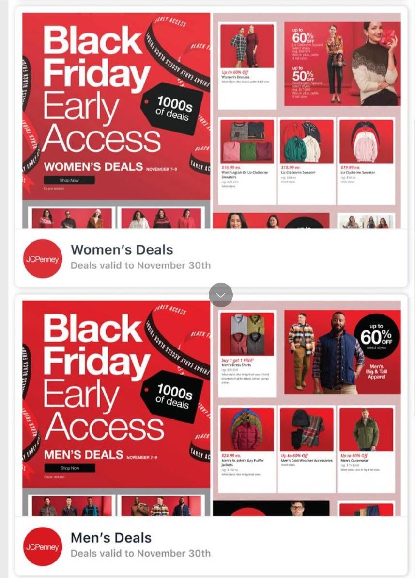 JCPenney Black Friday Top Deals - Page 4