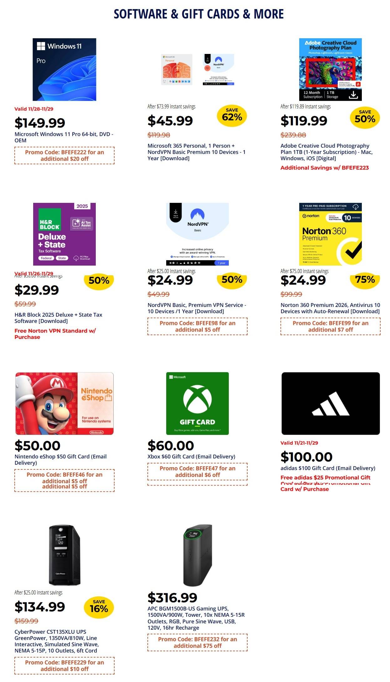 Newegg Black Friday Deals - Page 21