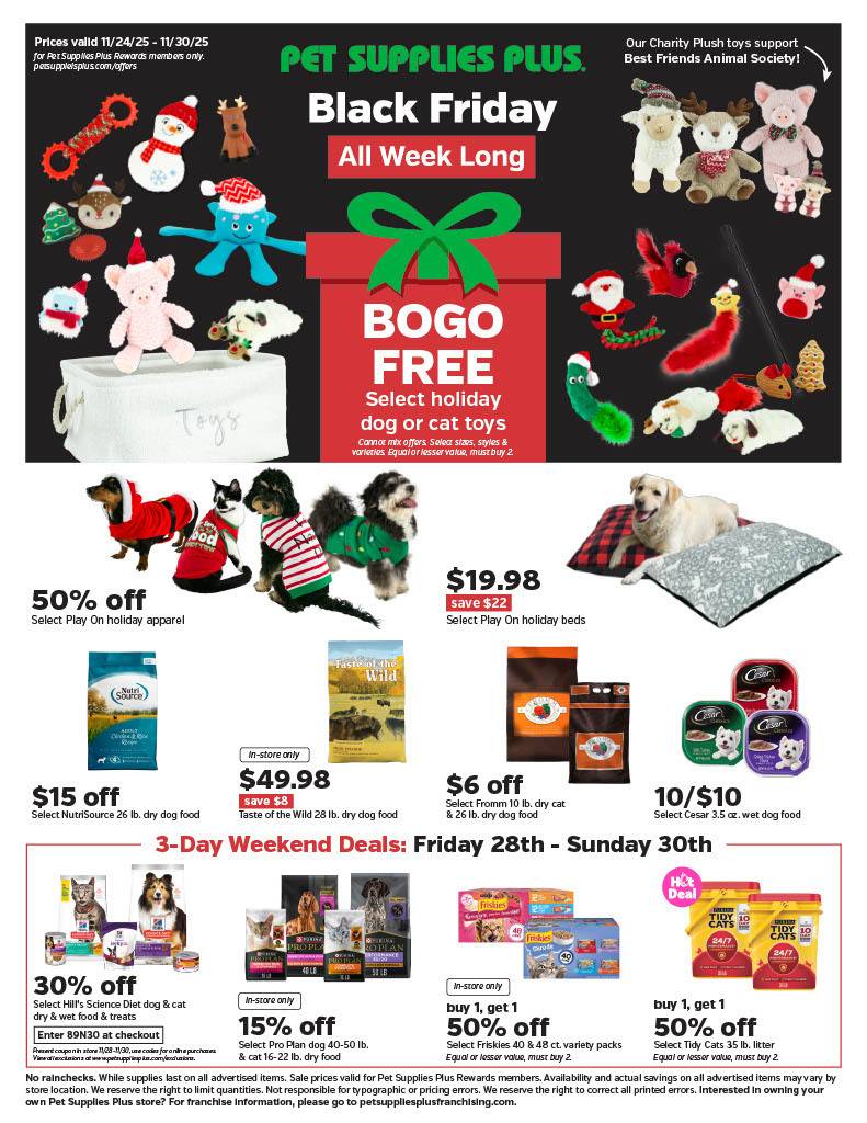 Pet Supplies Plus Black Friday Sale - Page 1