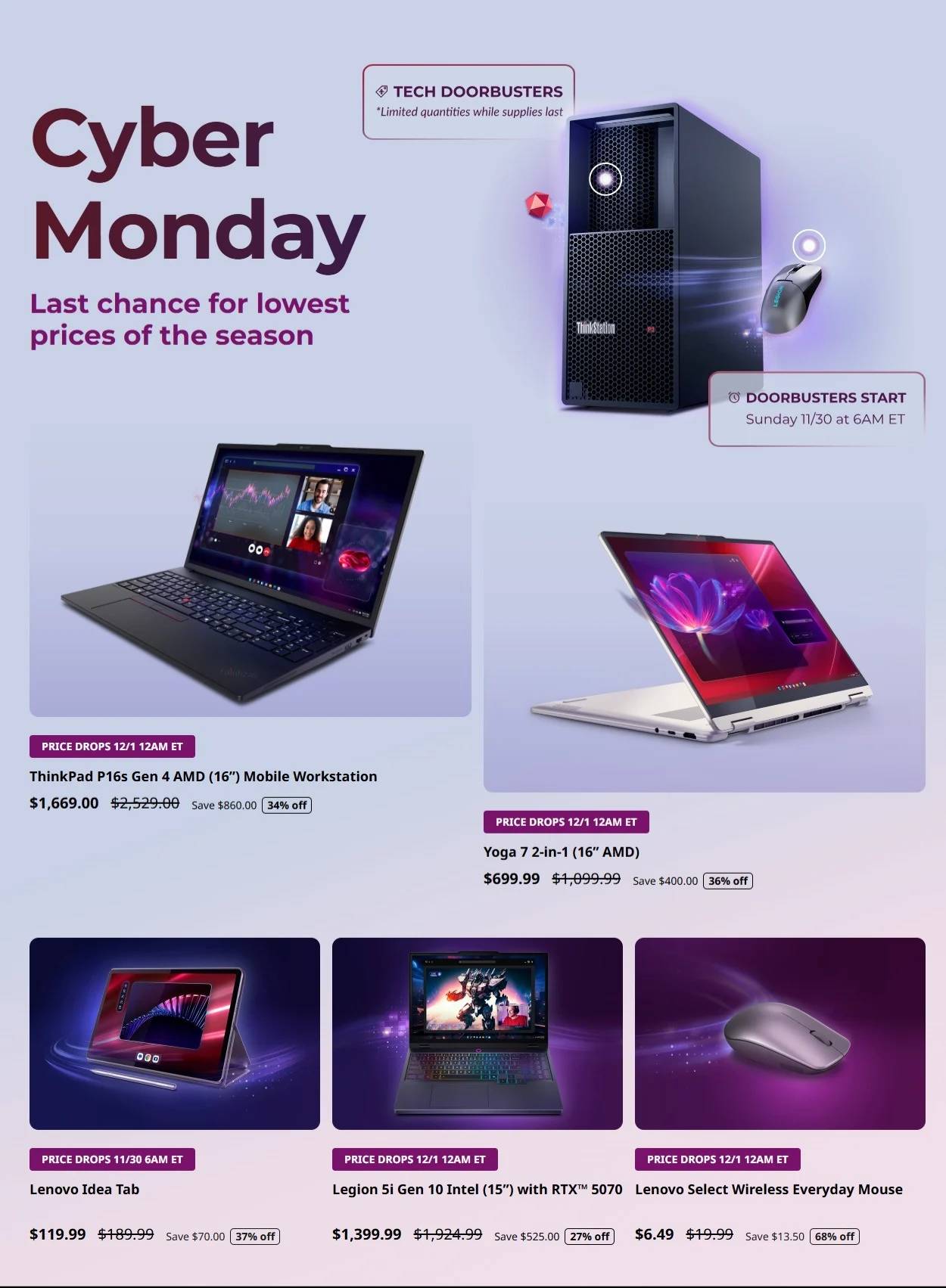 Lenovo Black Friday Sale - Page 3