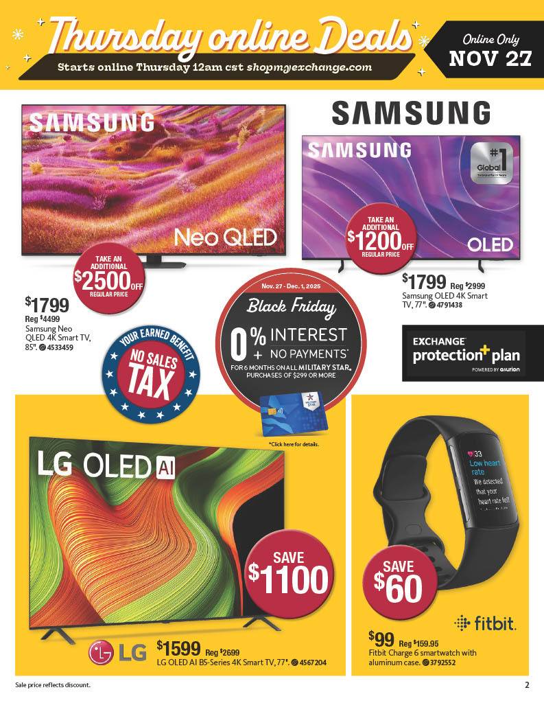 AAFES Black Friday Weekend Deals - Page 2