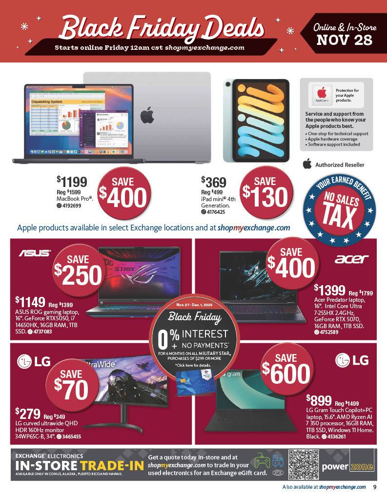 AAFES Black Friday Weekend Deals - Page 9