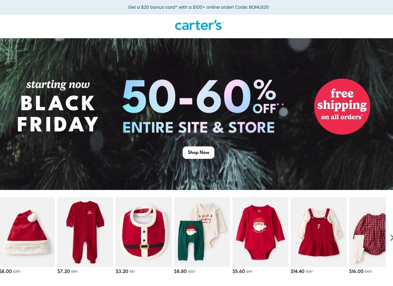 Carter's Black Friday Deals - Page 1