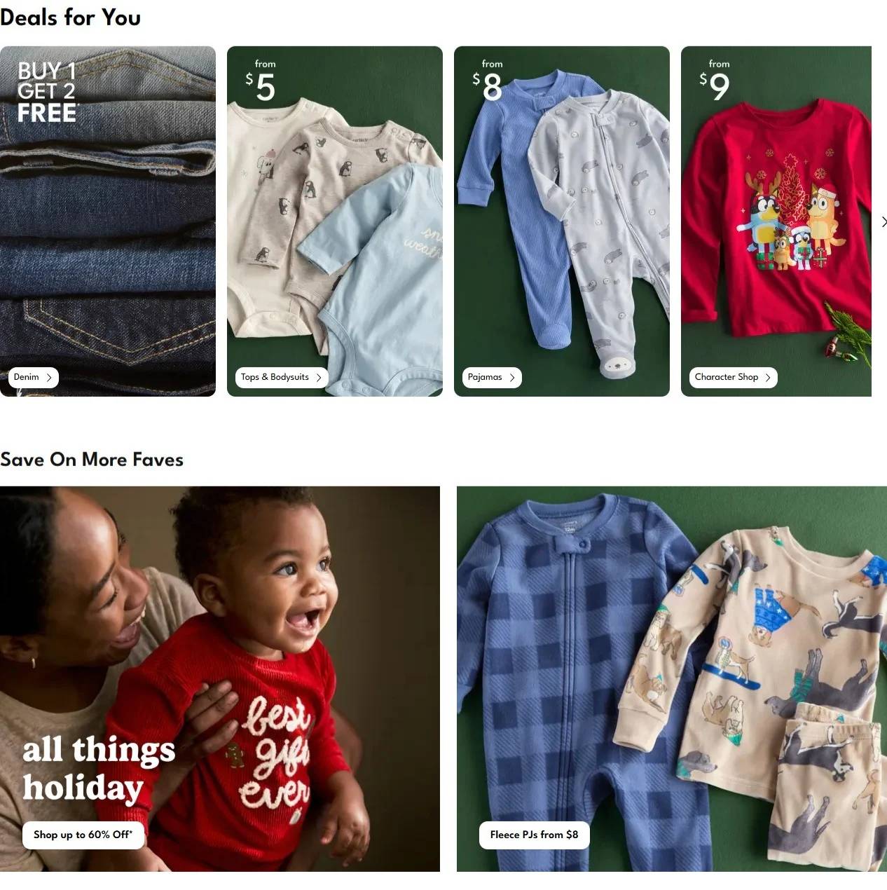 Carter's Black Friday Deals - Page 2