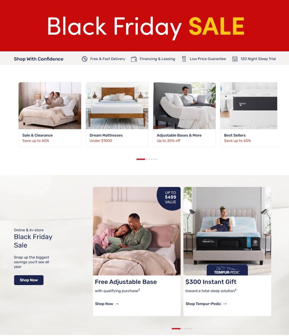 Mattress Firm Black Friday Sale - Page 2