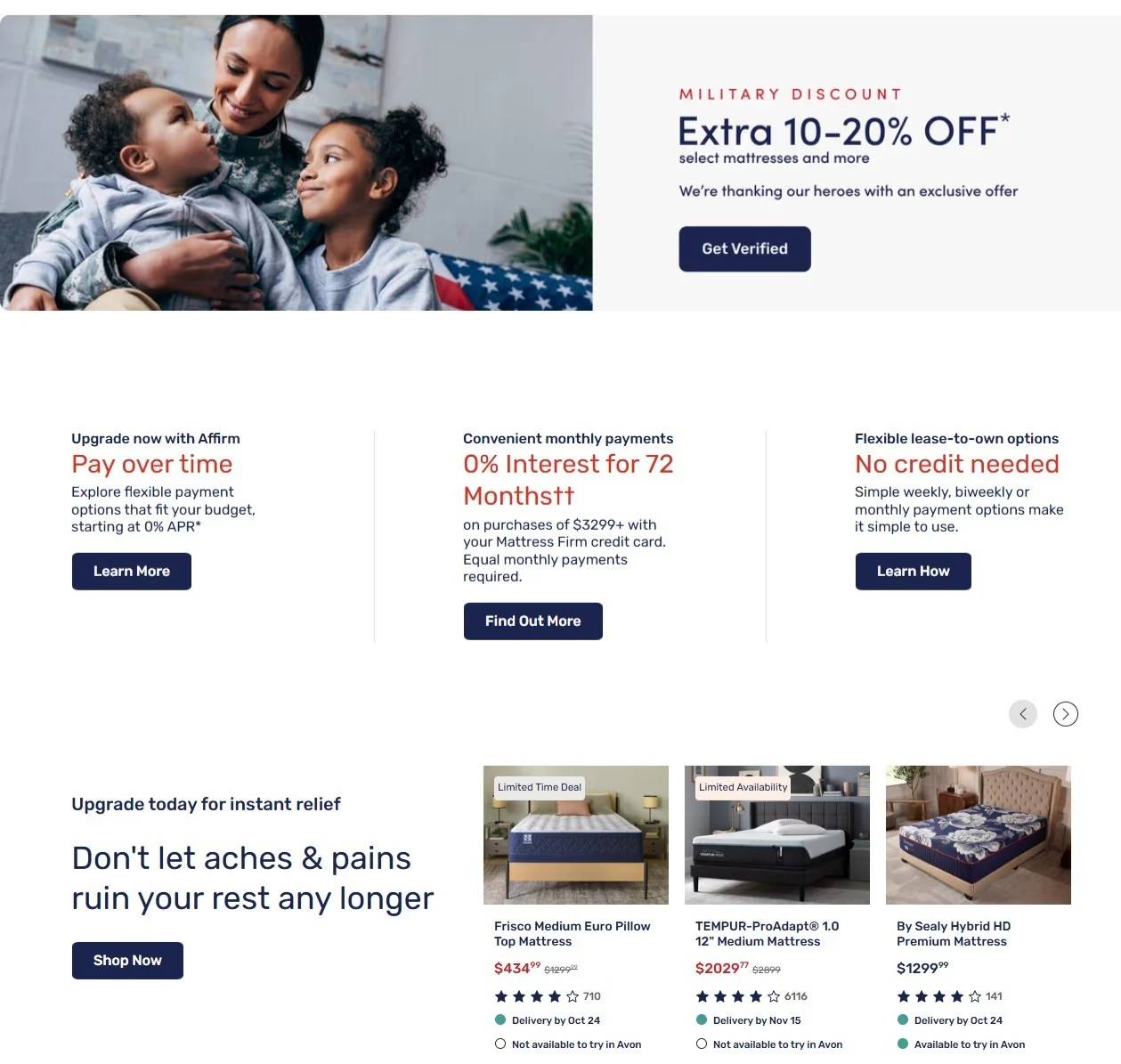 Mattress Firm Black Friday Sale - Page 3