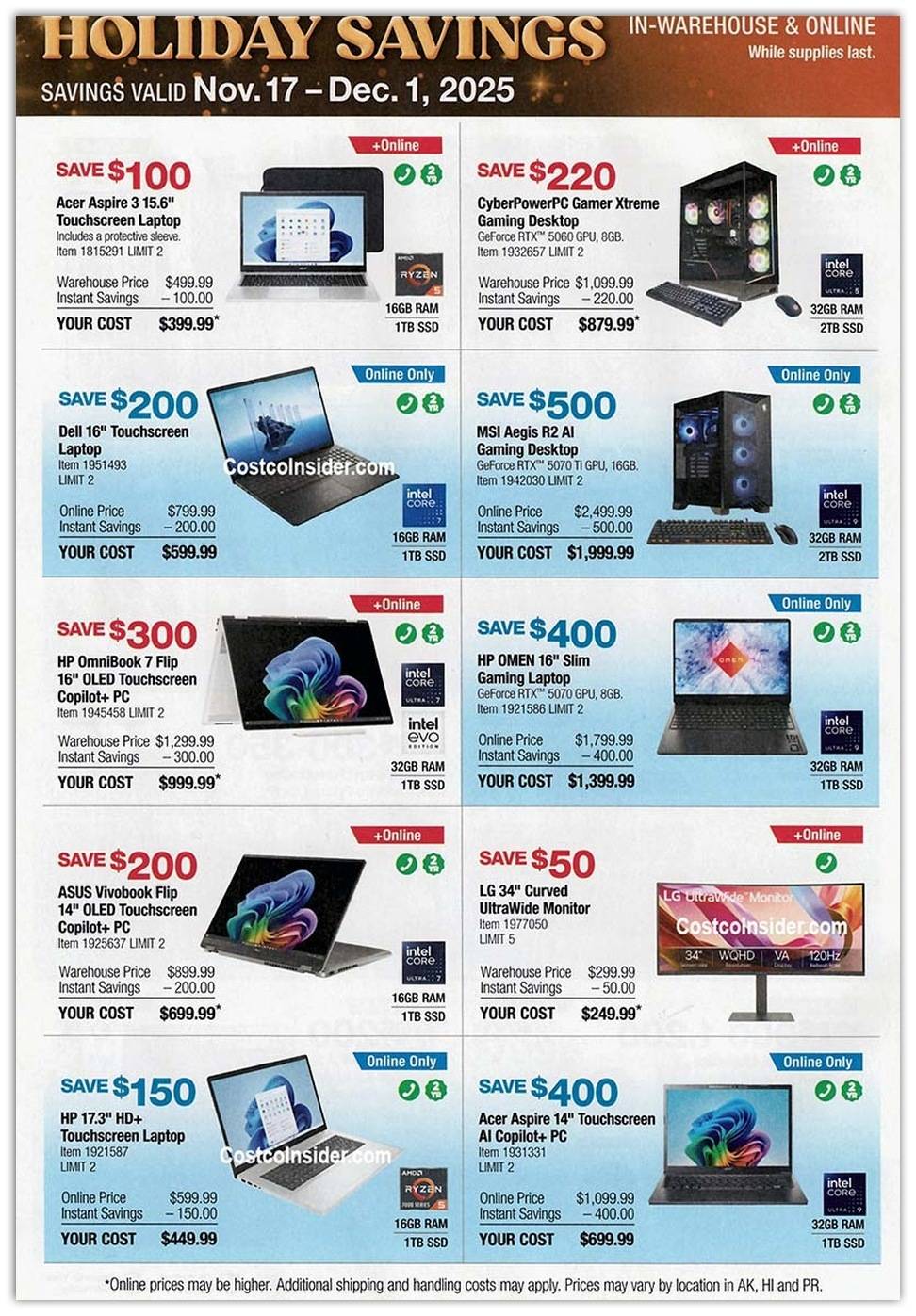 Costco Coupons - Black Friday Savings - Page 20