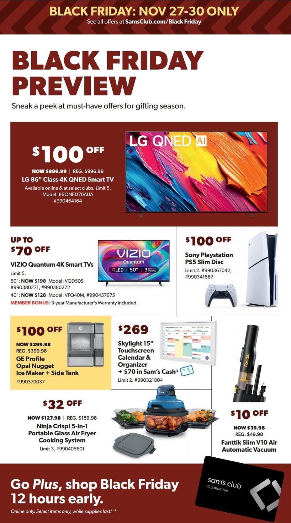 Sam's Club Black Friday Preview - Page 1