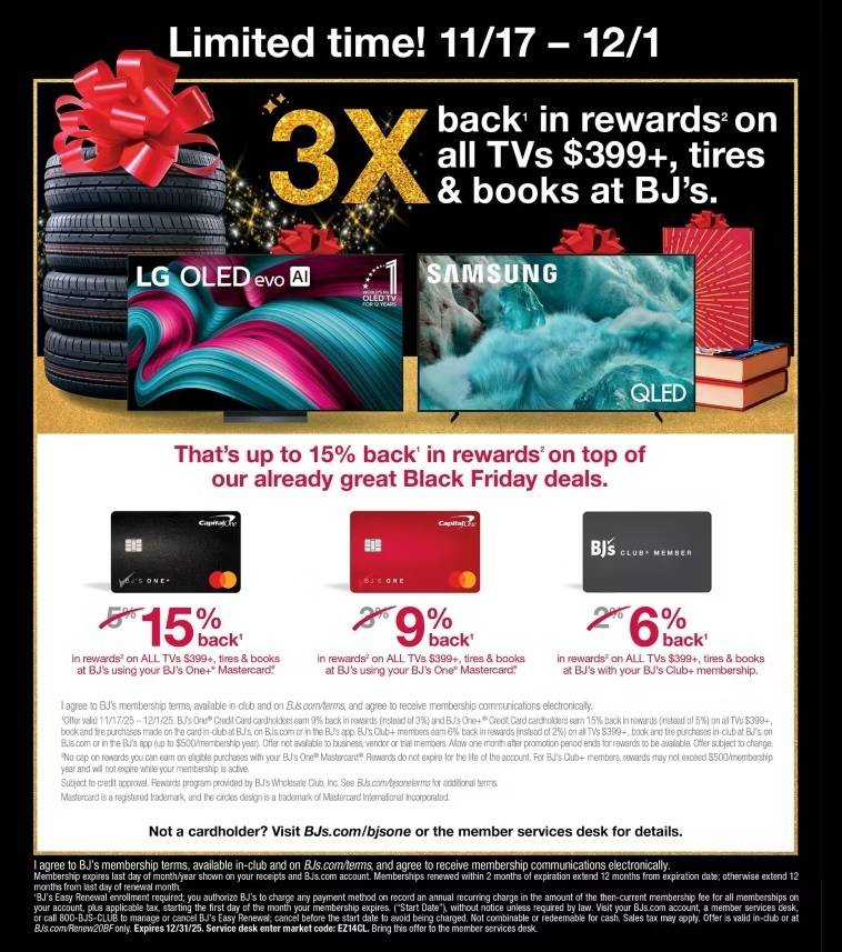 BJ's Wholesale Club Black Friday Deals - Page 2