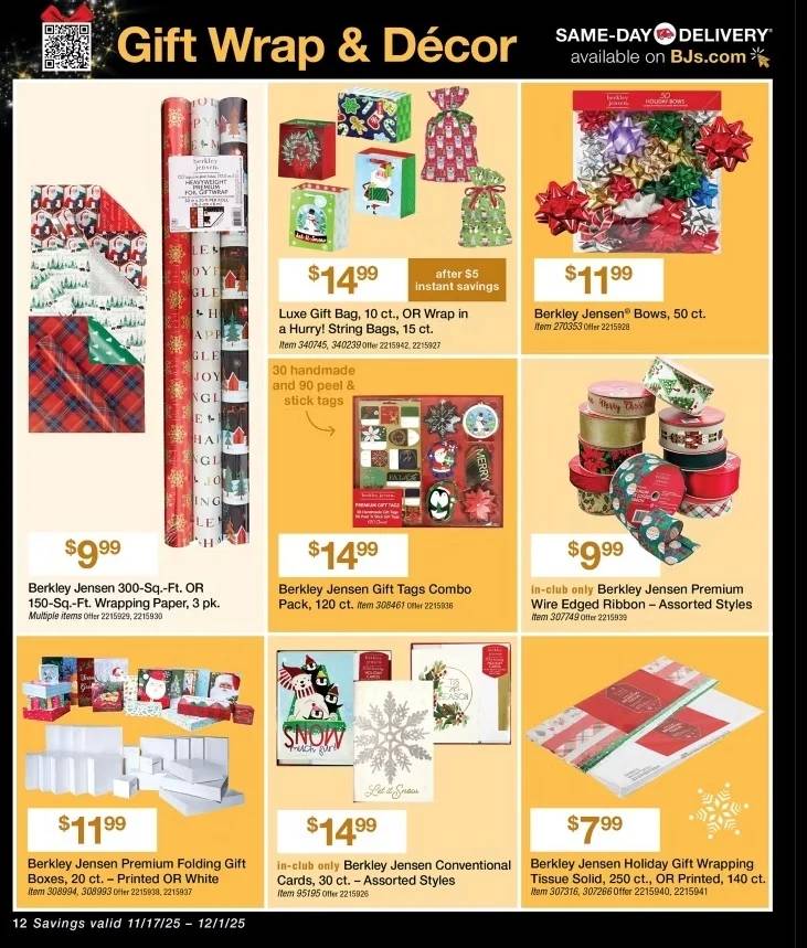 BJ's Wholesale Club Black Friday Deals - Page 14