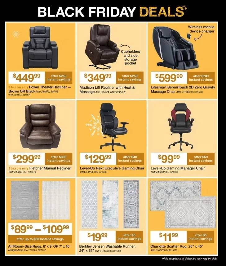 BJ's Wholesale Club Black Friday Deals - Page 27