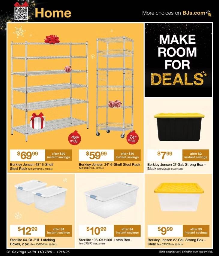 BJ's Wholesale Club Black Friday Deals - Page 30