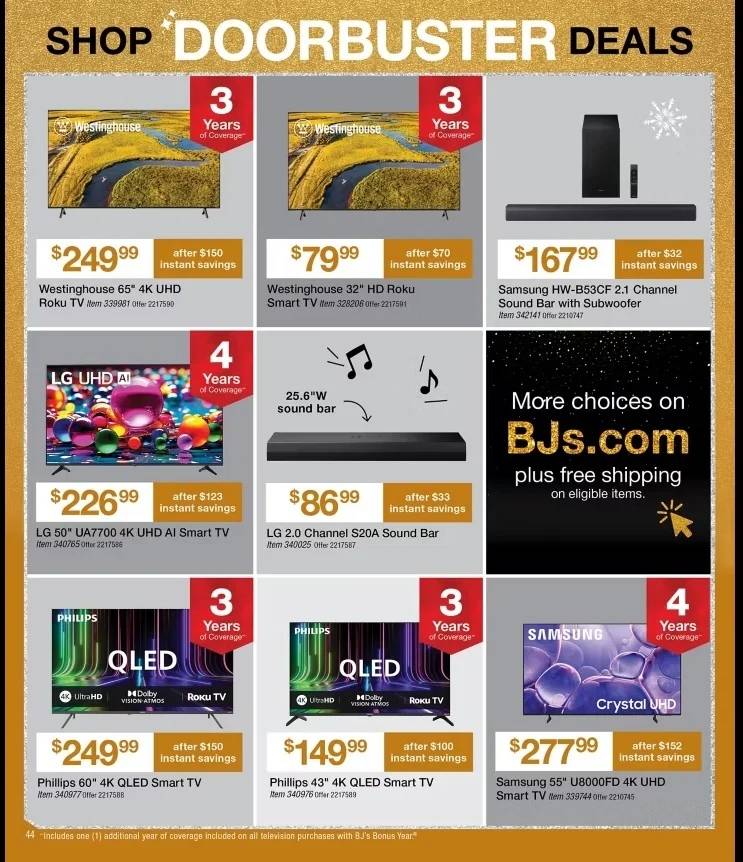 BJ's Wholesale Club Black Friday Deals - Page 46