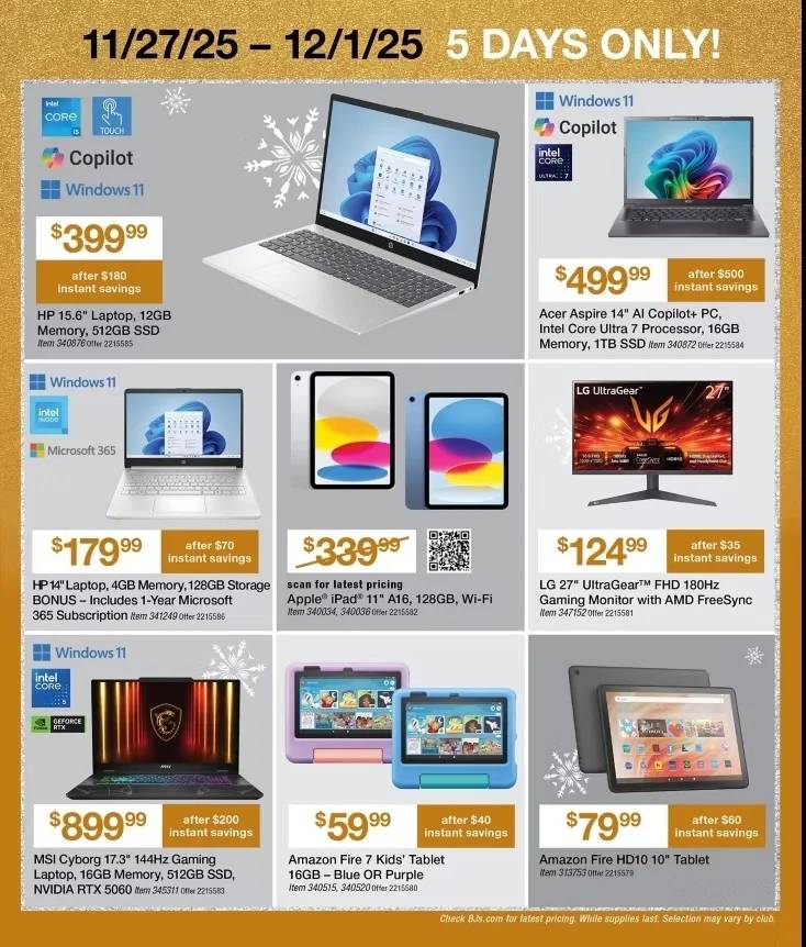 BJ's Wholesale Club Black Friday Deals - Page 47