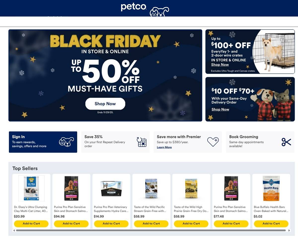 Petco Black Friday Deals - Page 1