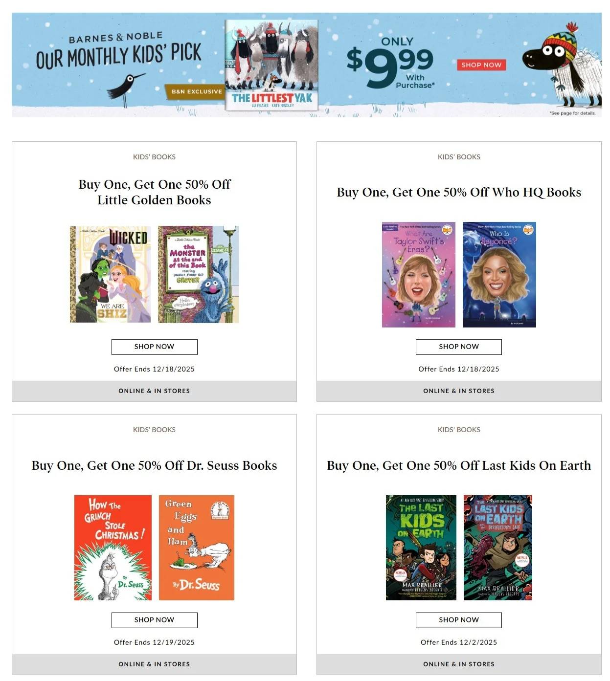Barnes & Noble Black Friday & Cyber Monday Deals - Page 5