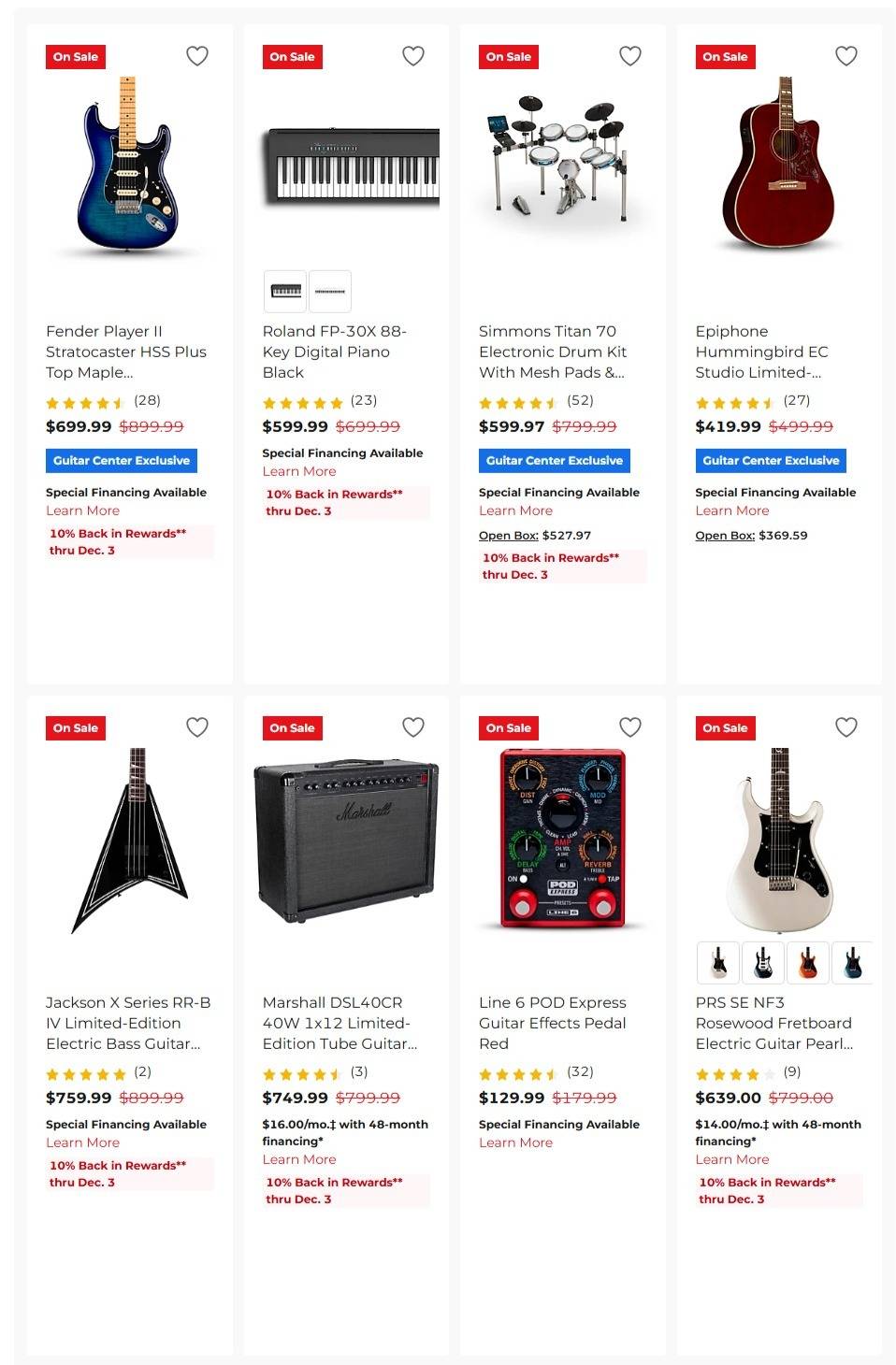 Guitar Center Black Friday Sale - Page 4