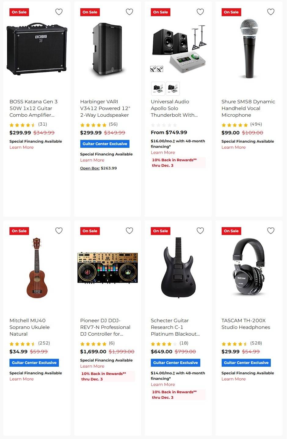 Guitar Center Black Friday Sale - Page 5