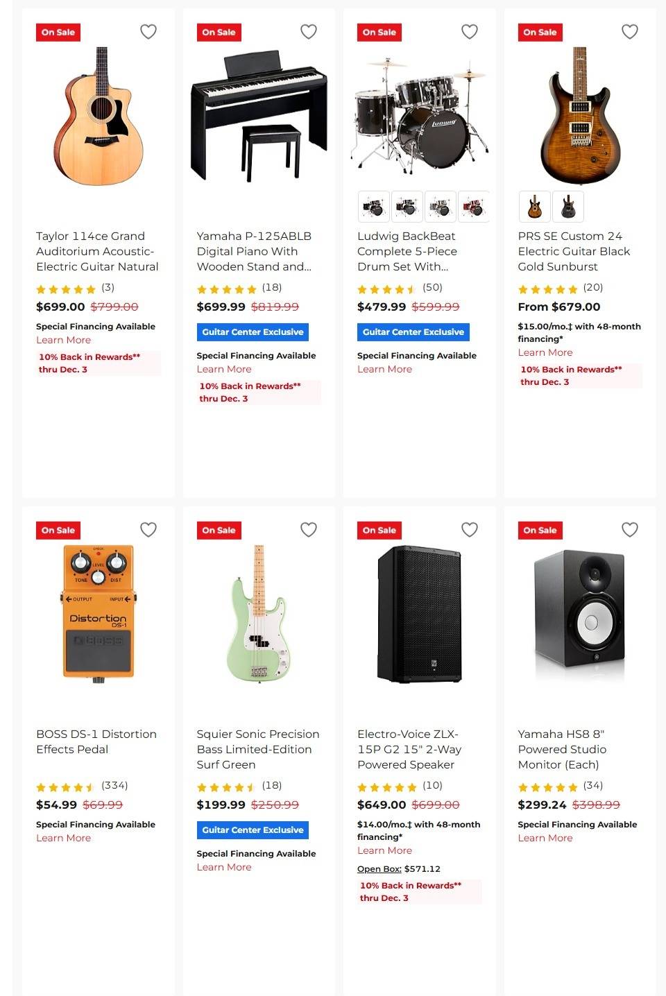 Guitar Center Black Friday Sale - Page 6
