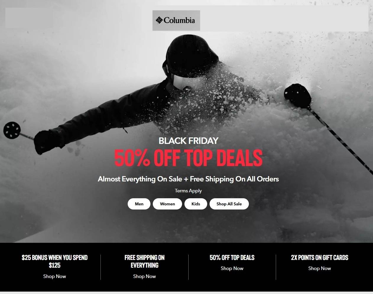 Columbia Sportswear Black Friday Deals - Page 1
