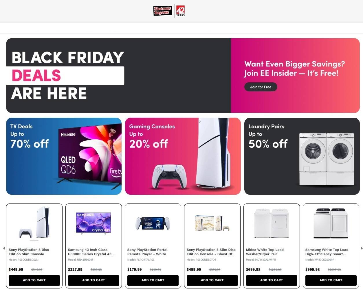 Electronic Express Black Friday Deals - Page 1
